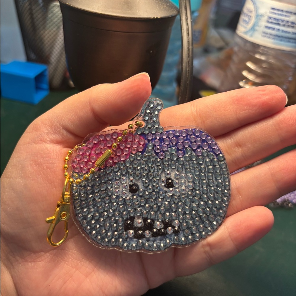 Pumpkin Keychain